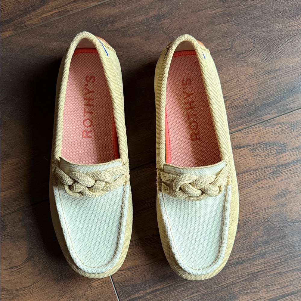 Rothy's - The Braid Driver Cappuccino NWOT